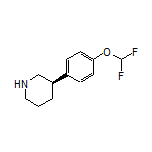 (R)-3-[4-(Difluoromethoxy)phenyl]piperidine