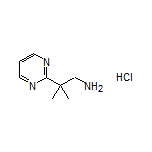 2-Methyl-2-(pyrimidin-2-yl)-1-propanamine Hydrochloride
