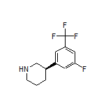 (R)-3-[3-Fluoro-5-(trifluoromethyl)phenyl]piperidine