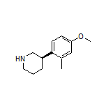 (R)-3-(4-Methoxy-2-methylphenyl)piperidine
