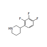 3-(2,3,4-Trifluorophenyl)piperidine
