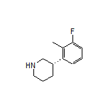 (S)-3-(3-Fluoro-2-methylphenyl)piperidine