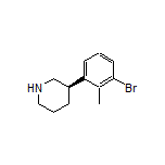 (R)-3-(3-Bromo-2-methylphenyl)piperidine