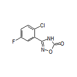 3-(2-Chloro-5-fluorophenyl)-1,2,4-oxadiazol-5(4H)-one