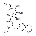 (1S,2S,3S,4R,5S)-5-[3-[(2,3-Dihydrobenzo[b][1,4]dioxin-6-yl)methyl]-4-ethylphenyl]-1-(hydroxymethyl)-6,8-dioxabicyclo[3.2.1]octane-2,3,4-triol