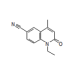 1-Ethyl-4-methyl-2-oxo-1,2-dihydroquinoline-6-carbonitrile
