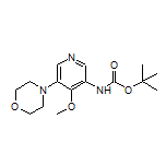 N-Boc-4-methoxy-5-morpholinopyridin-3-amine