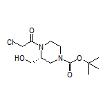 (R)-1-[4-Boc-2-(hydroxymethyl)piperazin-1-yl]-2-chloroethan-1-one