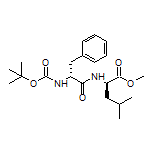 Methyl Boc-D-phenylalanyl-D-leucinate