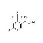 (S)-2-Chloro-1-[4-fluoro-2-(trifluoromethyl)phenyl]ethanol