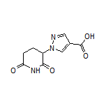 1-(2,6-Dioxo-3-piperidyl)-1H-pyrazole-4-carboxylic Acid