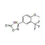 3-[4-Methoxy-3-(trifluoromethyl)phenyl]-1,2,4-oxadiazol-5(4H)-one