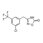 3-[3-Chloro-5-(trifluoromethyl)benzyl]-1,2,4-oxadiazol-5(4H)-one