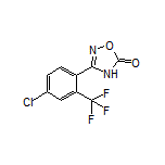 3-[4-Chloro-2-(trifluoromethyl)phenyl]-1,2,4-oxadiazol-5(4H)-one