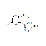 3-(2-Methoxy-5-methylphenyl)-1,2,4-oxadiazol-5(4H)-one