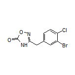 3-(3-Bromo-4-chlorobenzyl)-1,2,4-oxadiazol-5(4H)-one