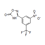 3-[3-Nitro-5-(trifluoromethyl)phenyl]-1,2,4-oxadiazol-5(4H)-one