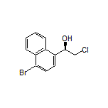 (R)-1-(4-Bromo-1-naphthyl)-2-chloroethanol