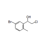 1-(5-Bromo-2-methylphenyl)-2-chloroethanol