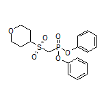 Diphenyl [[(Tetrahydro-2H-pyran-4-yl)sulfonyl]methyl]phosphonate