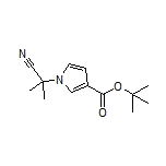 tert-Butyl 1-(2-Cyanopropan-2-yl)-1H-pyrrole-3-carboxylate