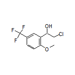 2-Chloro-1-[2-methoxy-5-(trifluoromethyl)phenyl]ethanol