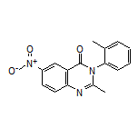 2-Methyl-6-nitro-3-(o-tolyl)quinazolin-4(3H)-one