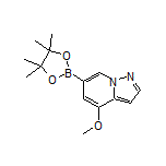 (4-Methoxypyrazolo[1,5-a]pyridin-6-yl)boronic Acid Pinacol Ester