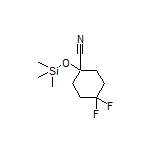 4,4-Difluoro-1-[(trimethylsilyl)oxy]cyclohexane-1-carbonitrile