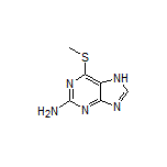 6-(Methylthio)-7H-purin-2-amine