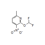 2-(Difluoromethoxy)-6-methyl-3-nitropyridine
