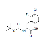 2-(Boc-amino)-3-(3-chloro-2-fluorophenyl)propanoic Acid