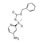 (R)-6-(N-Cbz-S-methylsulfonimidoyl)pyridin-4-amine