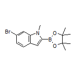 6-Bromo-1-methyl-1H-indole-2-boronic Acid Pinacol Ester