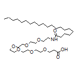 23-Oxo-4,7,10,13,16,19-hexaoxa-22-azatritetracontan-1-oic Acid