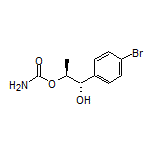 (1S,2S)-1-(4-Bromophenyl)-1-hydroxy-2-propyl Carbamate