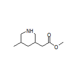 Methyl 2-(5-Methyl-3-piperidyl)acetate