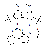 6-[(3,3’-Di-tert-butyl-2’-[(5,5-dimethyl-1,3,2-dioxaphosphinan-2-yl)oxy]-5,5’-dimethoxy-[1,1’-biphenyl]-2-yl)oxy]dibenzo[d,f][1,3,2]dioxaphosphepine