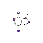 4-Bromo-7-chloro-1-methyl-1H-pyrazolo[3,4-c]pyridine
