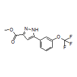 Methyl 5-[3-(Trifluoromethoxy)phenyl]-1H-pyrazole-3-carboxylate