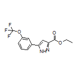 Ethyl 5-[3-(Trifluoromethoxy)phenyl]-1H-pyrazole-3-carboxylate