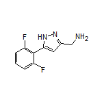5-(2,6-Difluorophenyl)-1H-pyrazole-3-methanamine