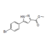Methyl 5-(4-Bromophenyl)-1H-pyrazole-3-carboxylate