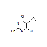 2,4,6-Trichloro-5-cyclopropylpyrimidine