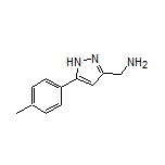 5-(p-Tolyl)-1H-pyrazole-3-methanamine