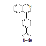 4-[4-(4-Pyrazolyl)phenyl]isoquinoline
