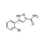 5-(2-Bromophenyl)-1H-pyrazole-3-carboxamide