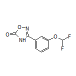 3-[3-(Difluoromethoxy)phenyl]-1,2,4-oxadiazol-5(4H)-one