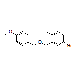 4-Bromo-2-[[(4-methoxybenzyl)oxy]methyl]-1-methylbenzene