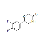 6-(3,4-Difluorophenyl)morpholin-3-one
